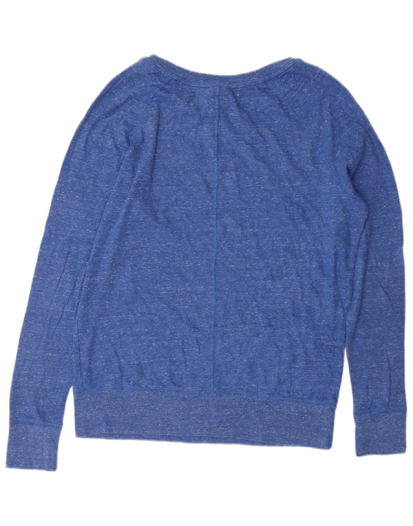 Γυναικείο φούτερ Nike Jumper UK 14 Βαμβακερό μεσαίο μπλε με φλύκταινες
