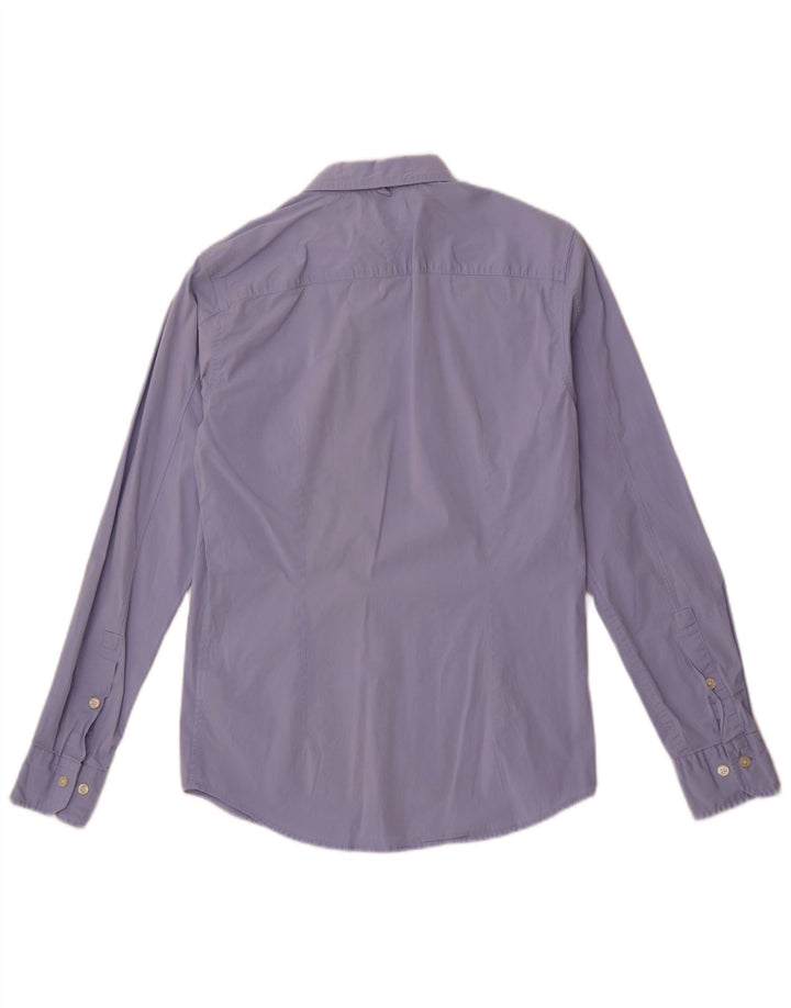 Ανδρικό πουκάμισο Tommy Hilfiger Slim Fit Μεσαίο μπλε βαμβακερό