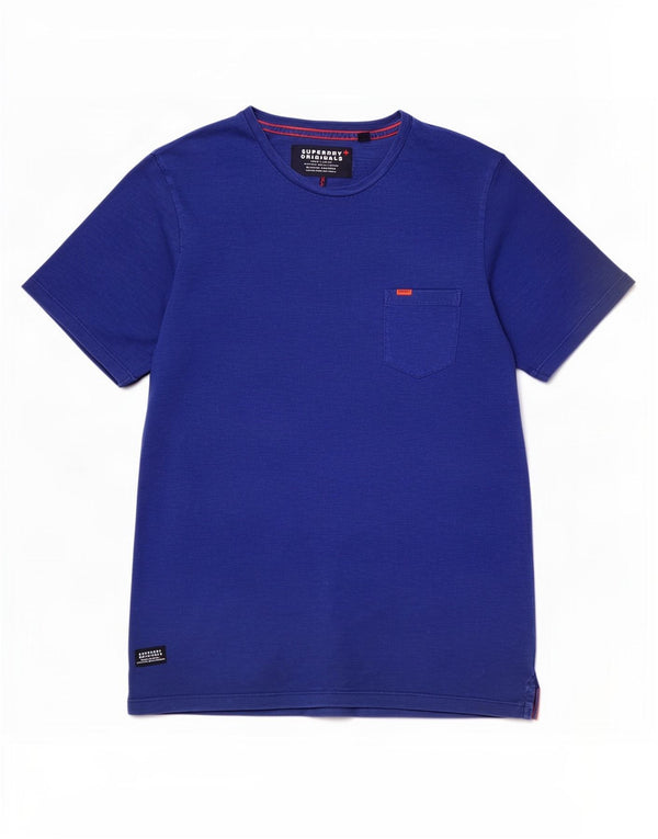 Ανδρικό T-Shirt Superdry Top XL Μπλε βαμβακερό