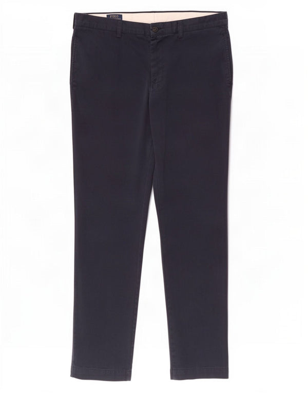Polo Ralph Lauren Ανδρικό ίσιο παντελόνι Chino W36 L34 Navy Blue