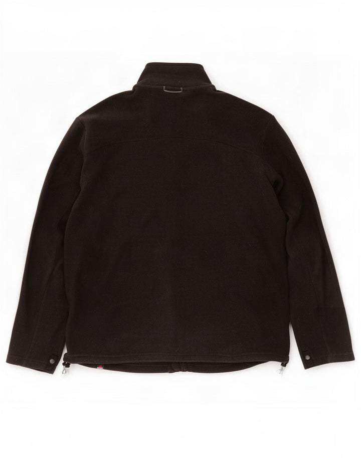 The North Face Mens Fleece Jacket UK 40 Large Black Polyester