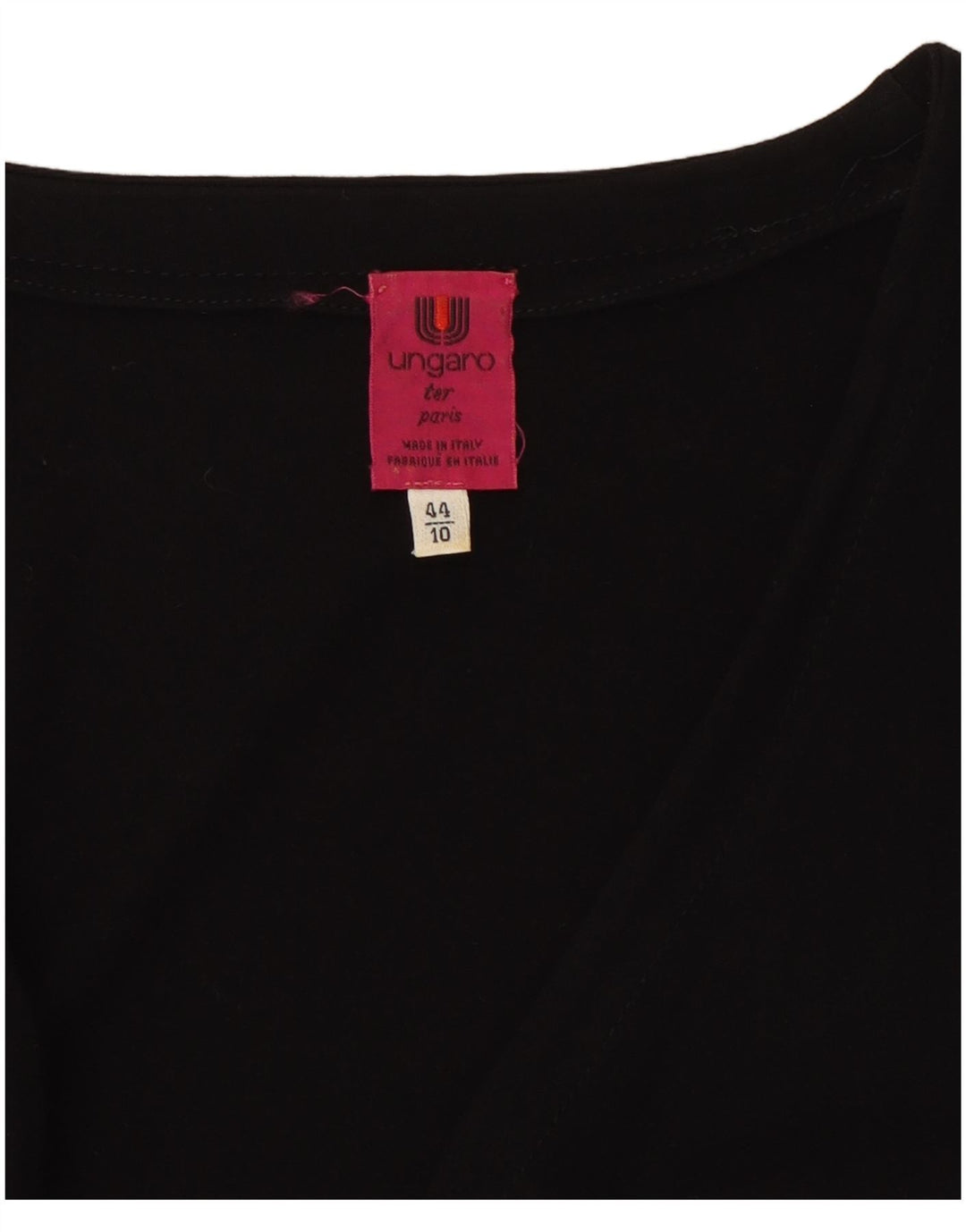 Ungaro Γυναικείο Φόρεμα Bodycon UK 10 Small Black