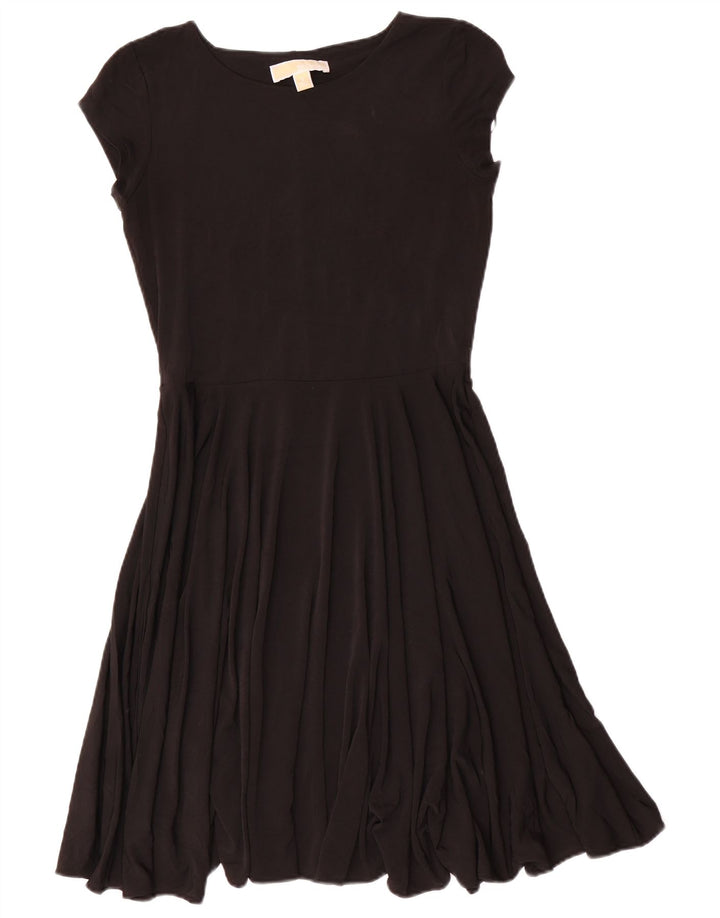 Michael Kors Γυναικείο φόρεμα A-Line UK 10 Small Black Polyester