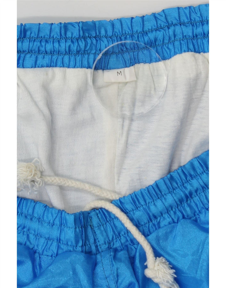Vintage ανδρική φόρμα παντελόνι Joggers Medium Blue Colorblock Polyamide