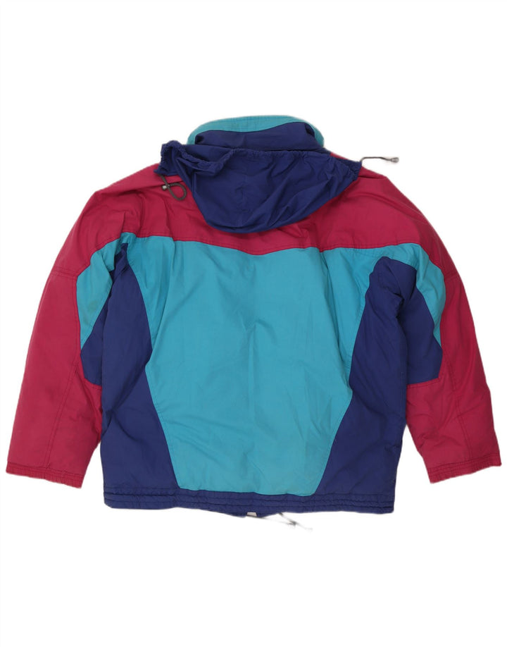 MC Kee's Mens Hooded Ski Jacket UK 40 Large πολύχρωμο Colourblock