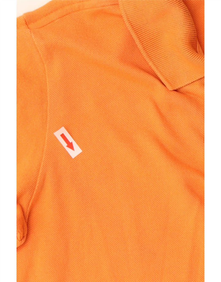 Lacoste Boys Polo πουκάμισο 13-14 ετών πορτοκαλί βαμβακερό