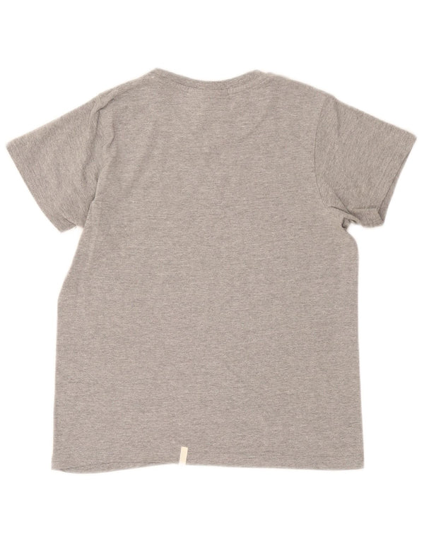 Γυναικείο γραφικό μπλουζάκι Puma Top UK 14 Large Grey Flecked