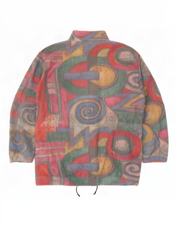 F.LLI Campagnolo Γυναικείο Fleece Jacket UK 18 XL Πολύχρωμο γεωμετρικό