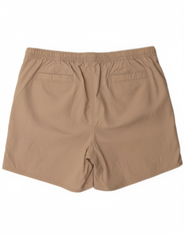 L.L.BEAN Womens Shorts 2XL W44  Beige Tencel