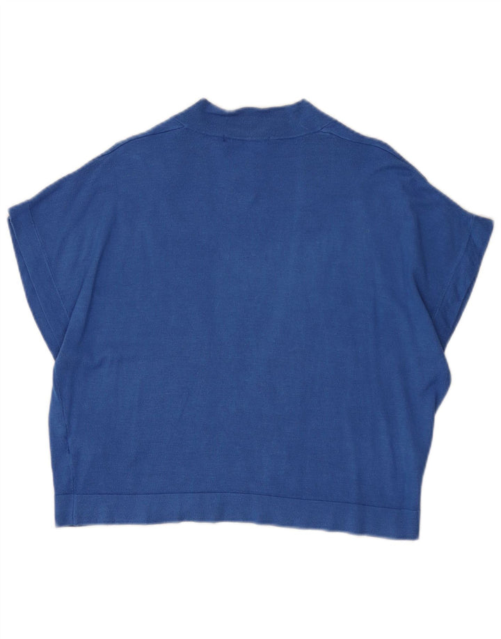Γυναικεία ζακέτα με κοντό μανίκι Marks & Spencer UK 14 Medium Blue