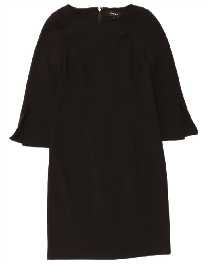 Γυναικείο φόρεμα με μανίκια Dkny 3/4 US 2 XS Μαύρο Πολυεστέρα