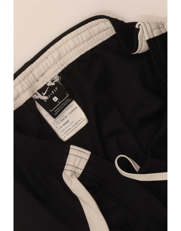 Ανδρική φόρμα φόρμας Nike Dri Fit Παντελόνι με μεγάλο μαύρο χρώμα από πολυεστέρα