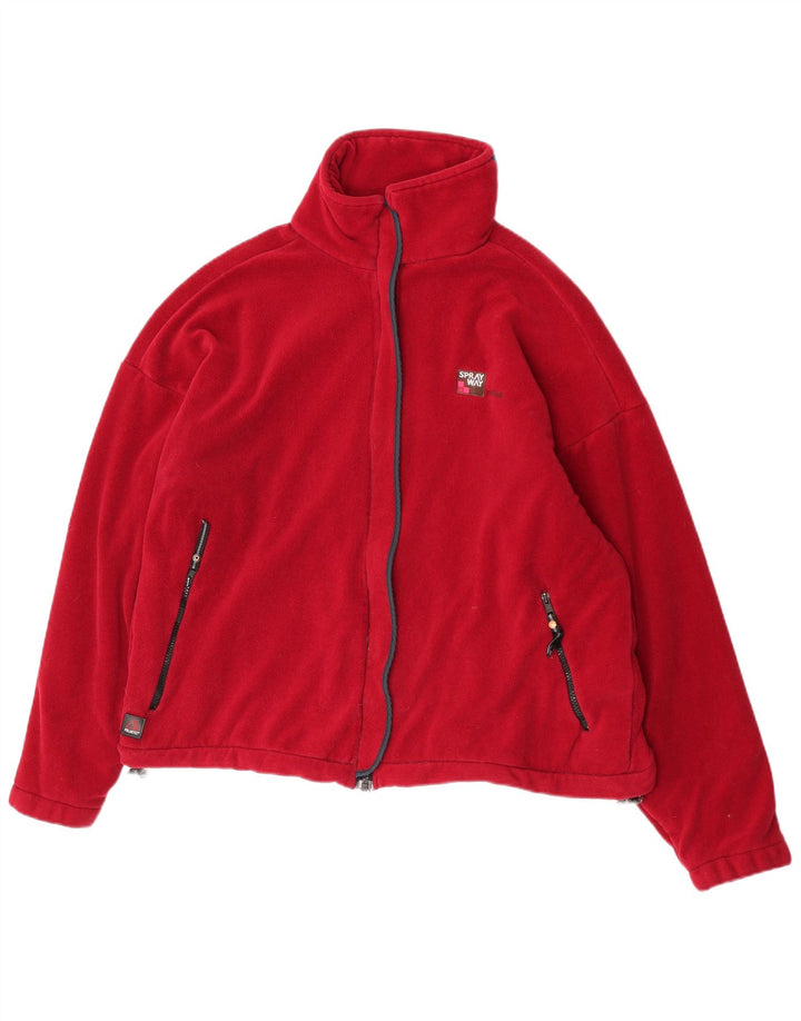 Ανδρικό Fleece Jacket Sprayway UK 42 XL Κόκκινο