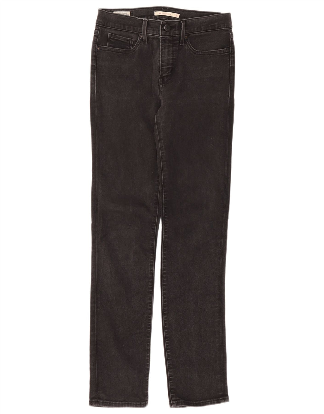 Levi's Womens 312 Shaping Slim Jeans W27 L32 Γκρι βαμβακερό