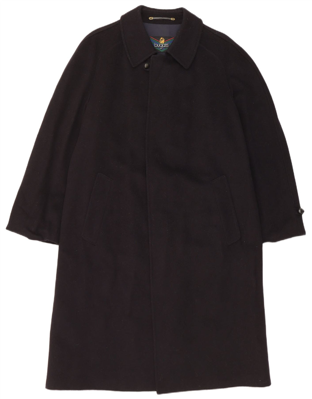 Ανδρικό πανωφόρι Bugatti UK 40 Large Navy Blue New Wool
