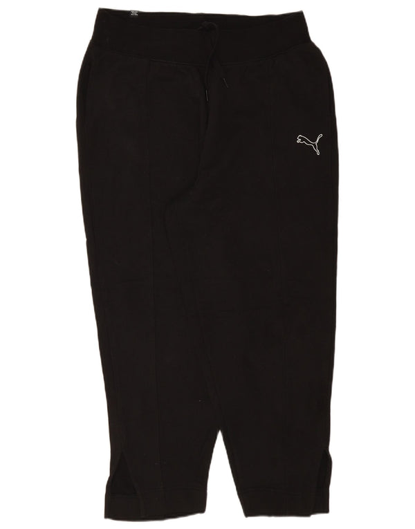 Puma Mens Tracksuit Trousers Joggers Large Black