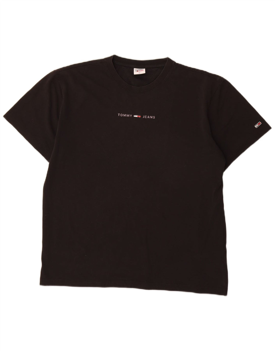 Ανδρικό γραφικό T-Shirt Tommy Hilfiger Top 2XL Μαύρο
