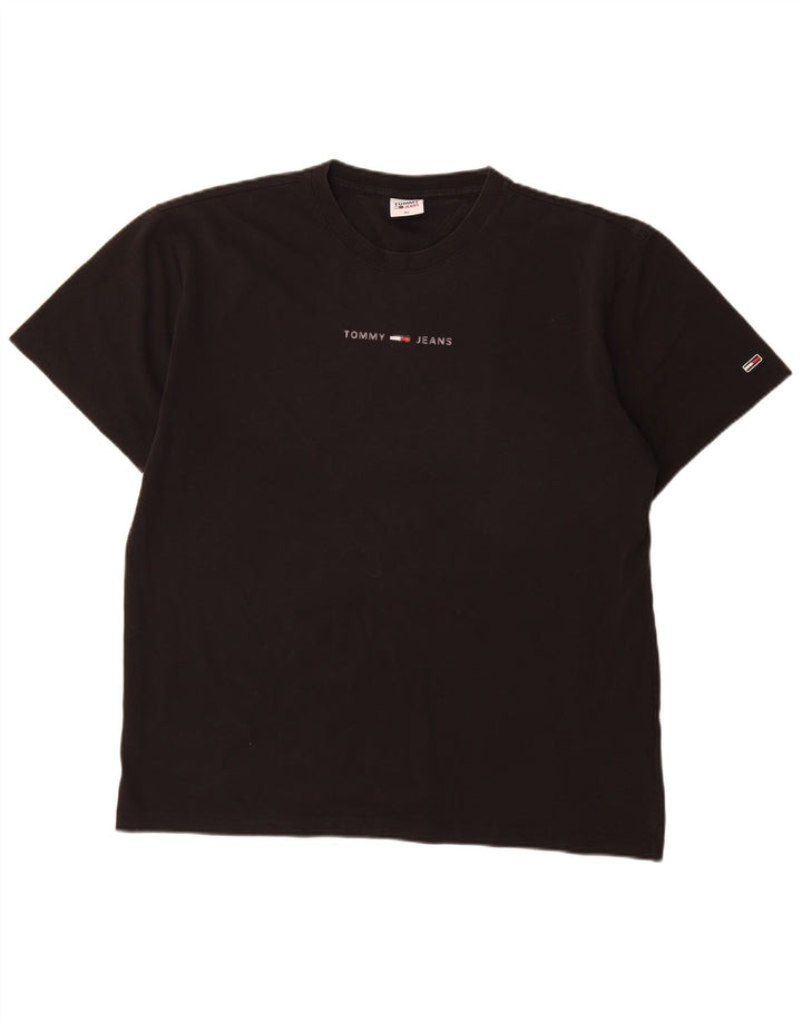 Ανδρικό γραφικό T-Shirt Tommy Hilfiger Top 2XL Μαύρο