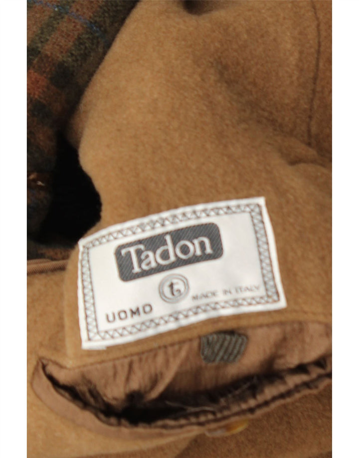Ανδρικό παλτό Tadon Duffle UK 36 Small Brown