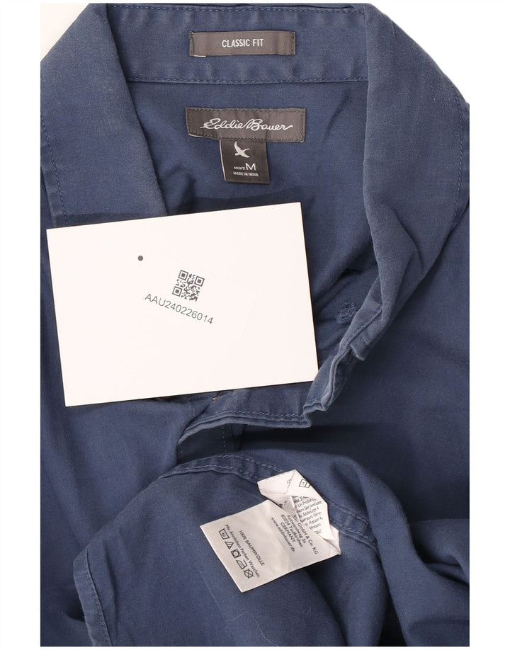 Ανδρικό πουκάμισο Eddie Bauer Classic Fit, μεσαίο μπλε βαμβακερό