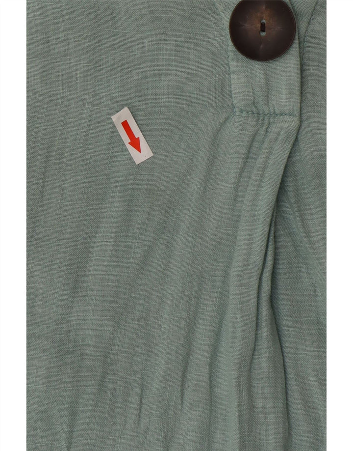 Zara Γυναικείο φόρεμα 3/4 Sleeve Shift UK 14 Medium Green