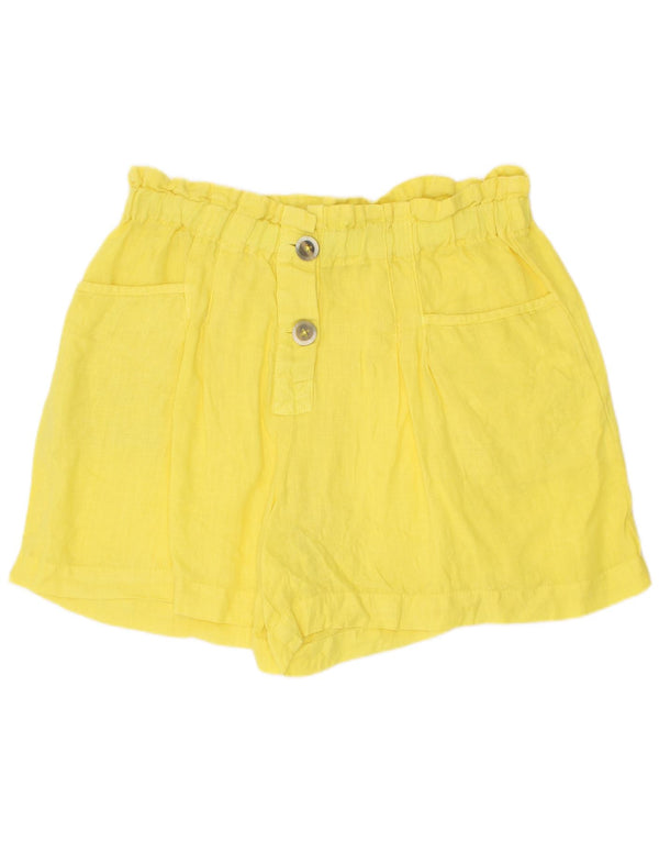 Zara Girls Casual σορτς 11-12 ετών W28 Κίτρινο