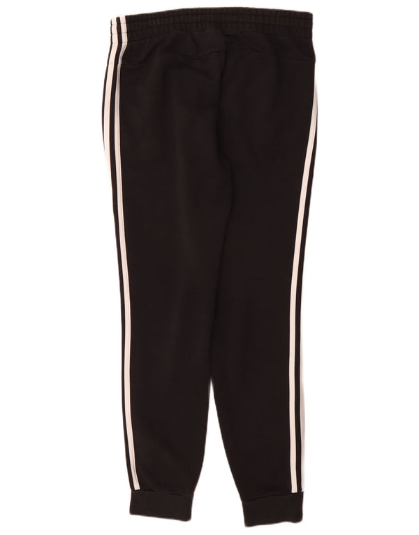 Adidas Γυναικεία φόρμα παντελόνι Joggers UK 12/14 Μεσαίο μαύρο βαμβακερό