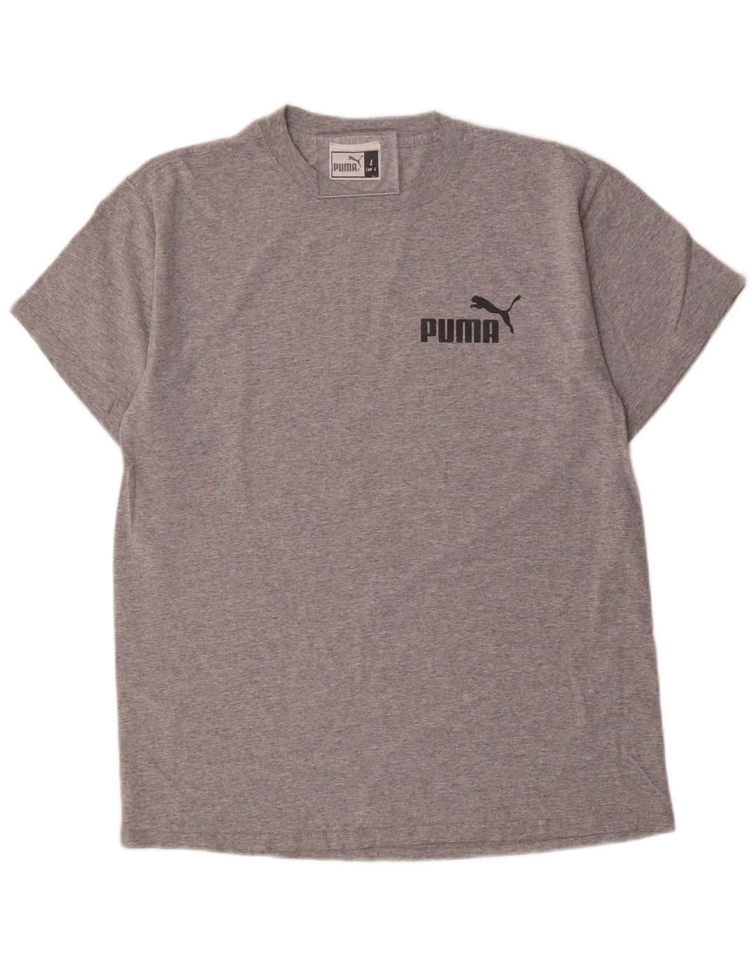 Ανδρικό γραφικό μπλουζάκι PUMA Top Large Grey