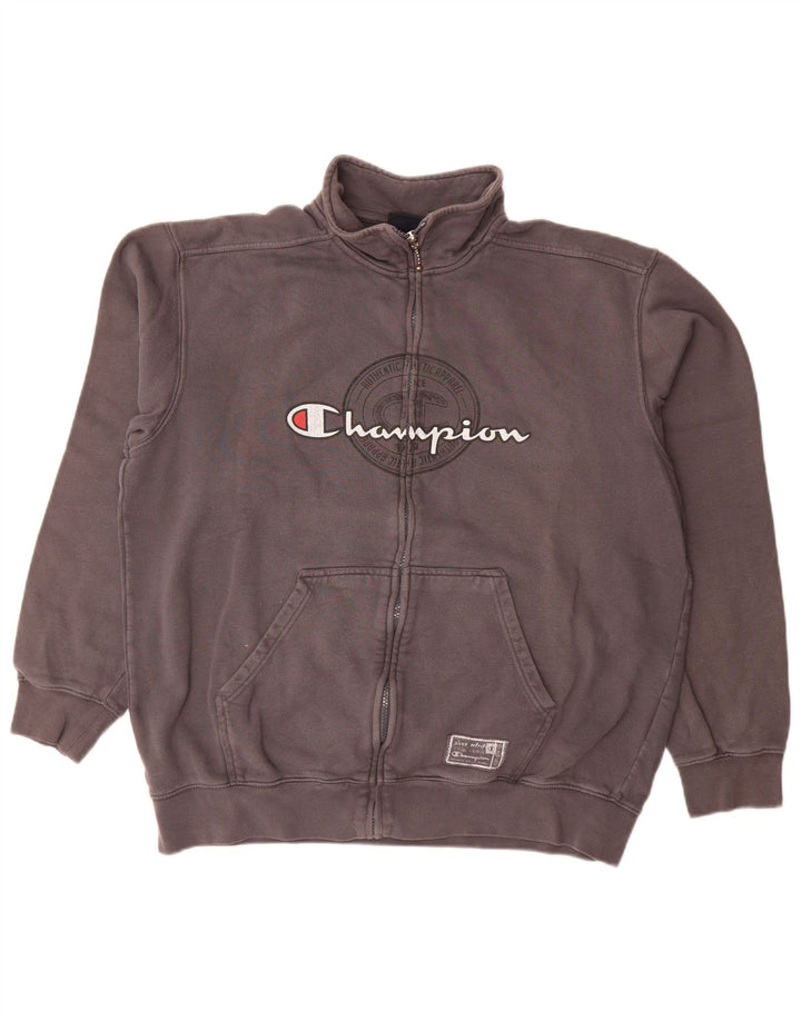 Ανδρική φόρμα Champion Graphic Top Jacket 2XL Γκρι βαμβακερό