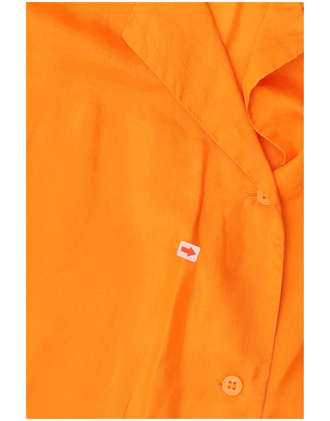 Vintage γυναικείο αμάνικο μπλούζα UK 14 Medium Orange