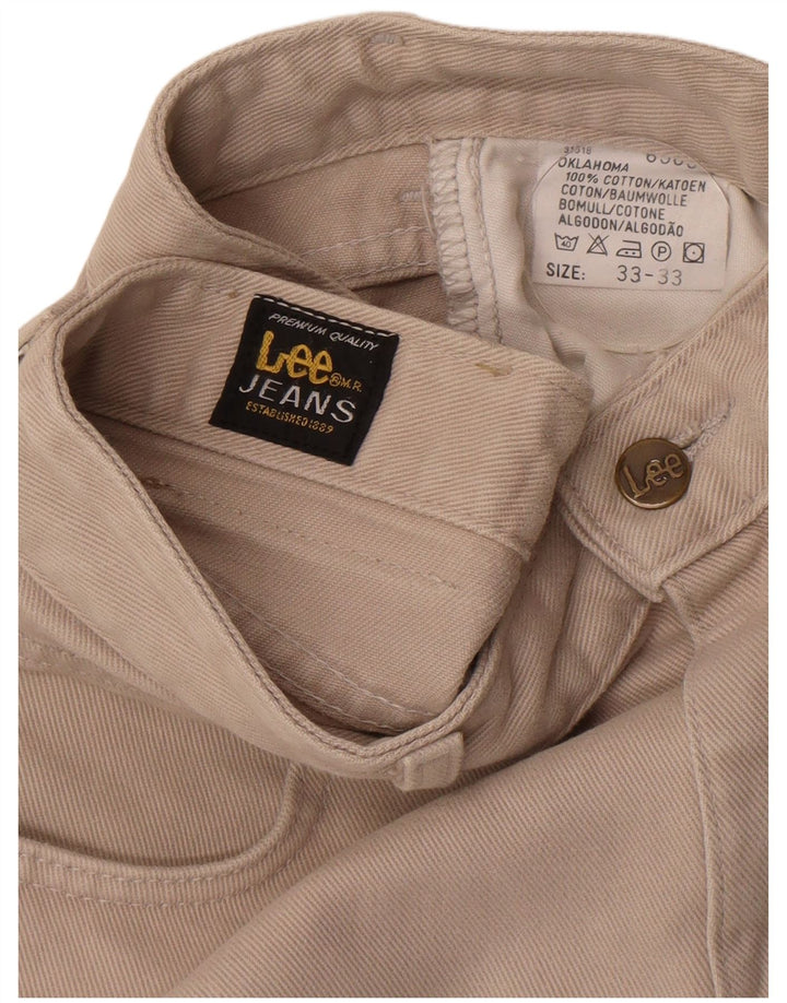 Lee Mens Oklahoma Tapered Jeans W33 L33 Γκρι βαμβακερό