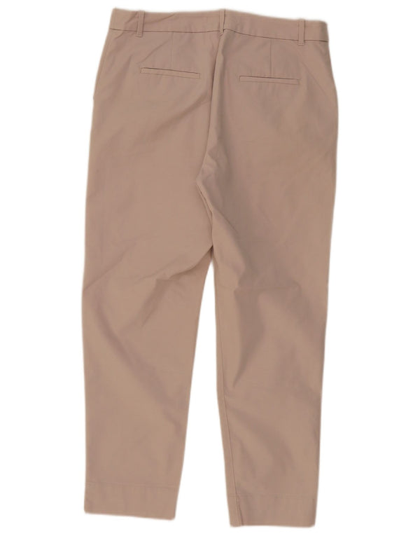 Marks & Spencer Γυναικείο Slim Cropped Παντελόνι UK 10 Small W32 L25 Beige
