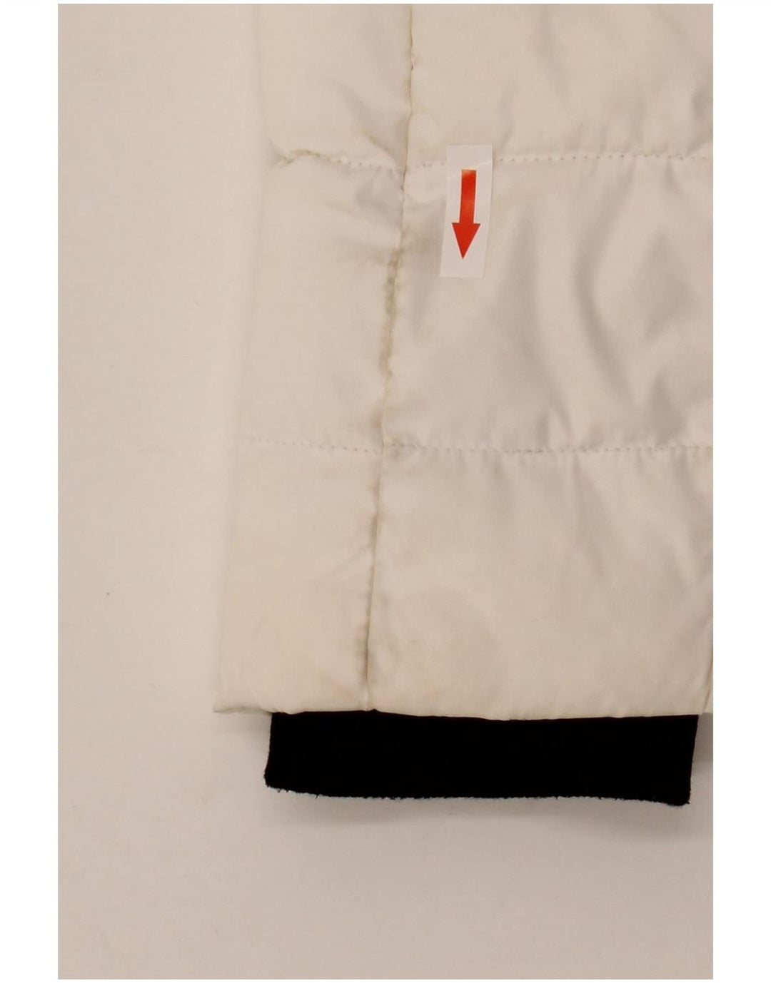 Superdry γυναικείο μπουφάν με κουκούλα UK 14 μεγάλο λευκό πολυεστέρα