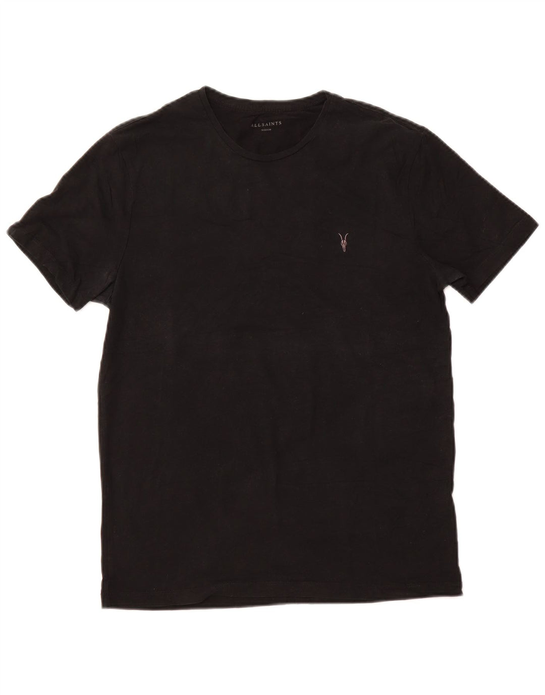 Ανδρικό T-Shirt ALL SAINTS Top Μεσαίο μαύρο βαμβακερό