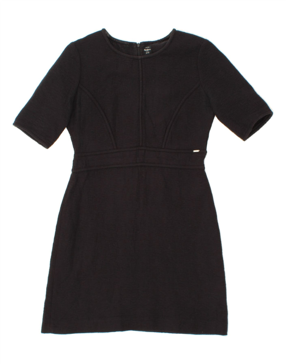 PEPE JEANS Womens Sheath Dress UK 12 Medium Black Cotton Vintage PEPE Jeans and Second-Hand PEPE Jeans from Messina Hembry 