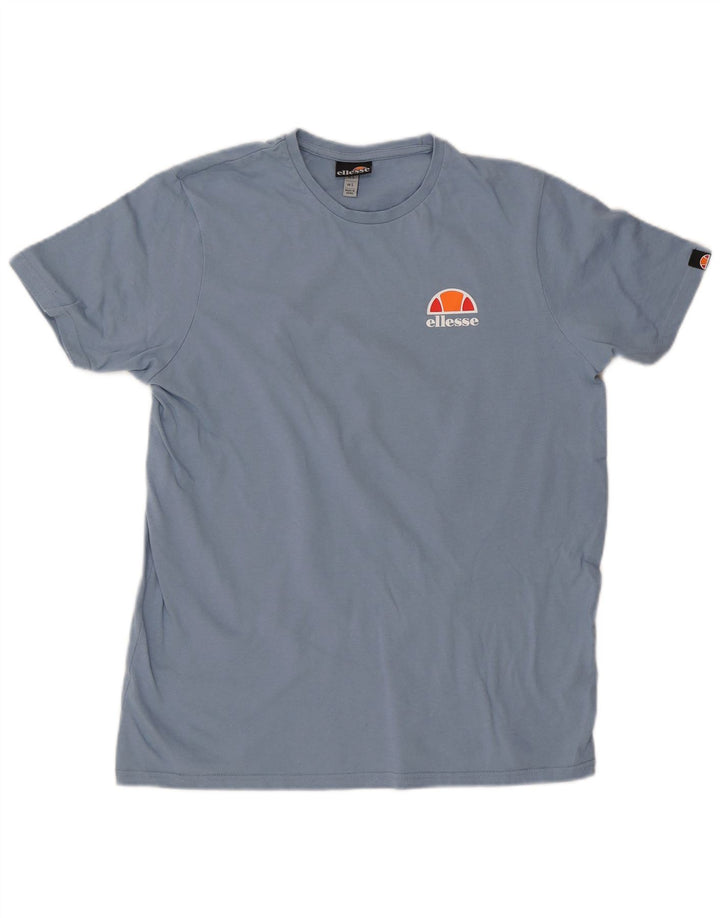 Ανδρικό T-Shirt Ellesse Top μεγάλο μπλε βαμβακερό