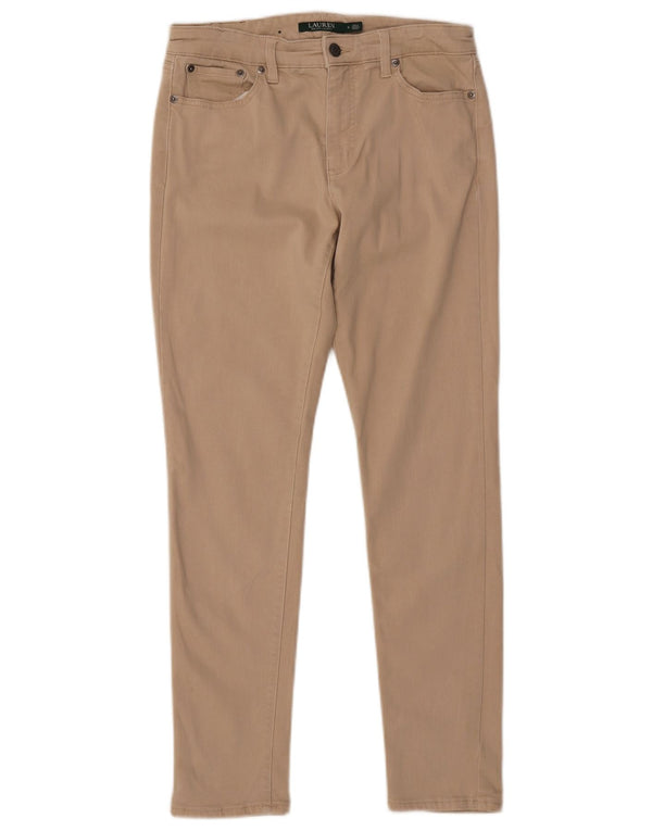 Ralph Lauren Γυναικείο Skinny Jeans US 6 Medium W30 L29 Μπεζ βαμβακερό