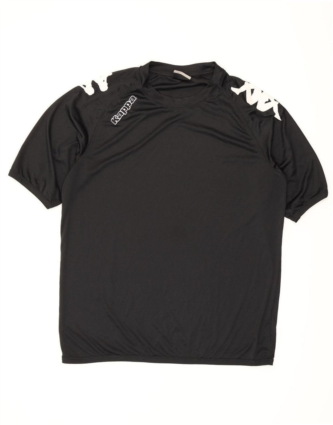 Ανδρικό γραφικό T-Shirt Kappa Top XL Μαύρο