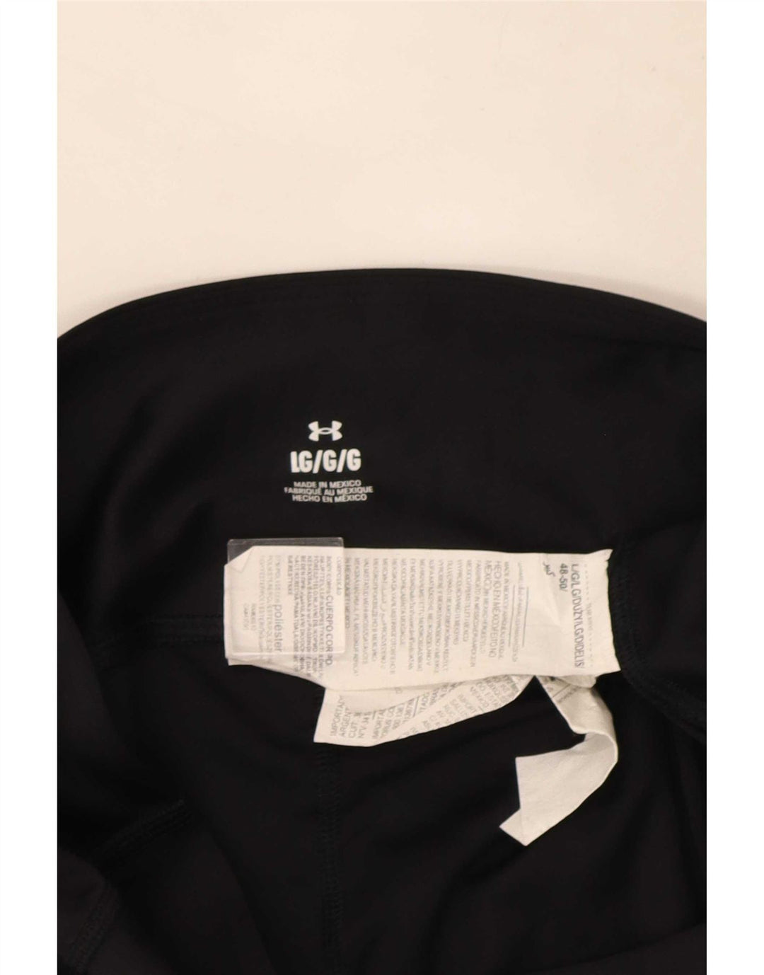 Under Armour Γυναικεία Κάπρι Κολάν UK 14 Large Μαύρο Πολυεστέρας