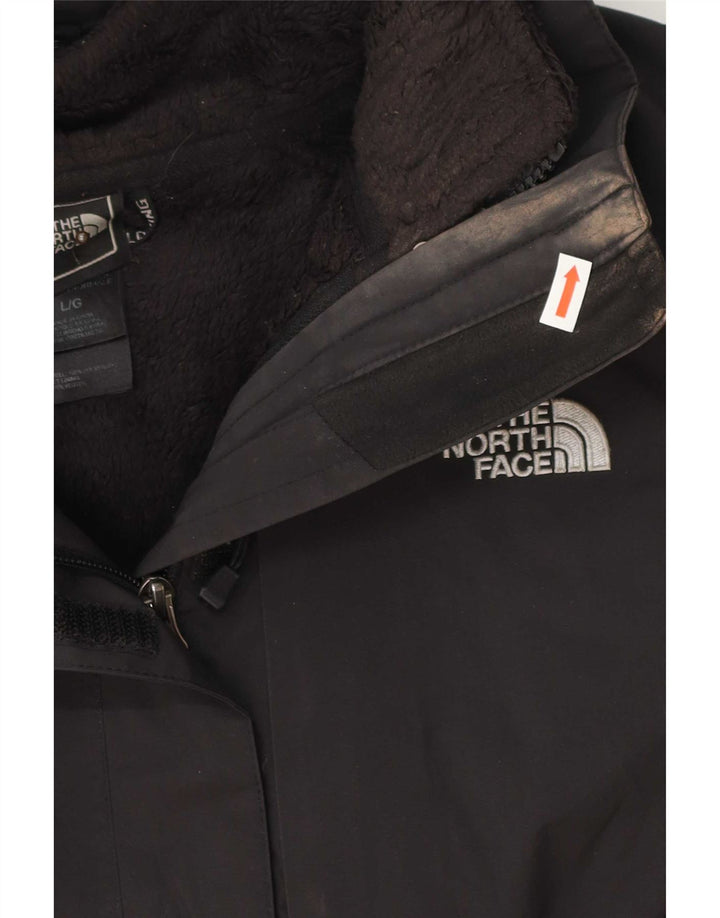 Το γυναικείο αντιανεμικό μπουφάν North Face UK 16 Large Black Polyester