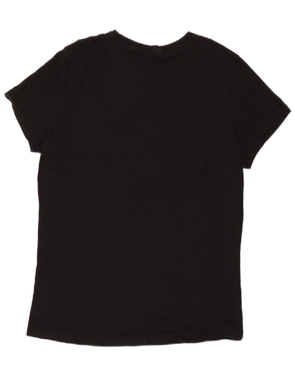 Γυναικείο γραφικό μπλουζάκι Puma Top UK 12 Medium Black