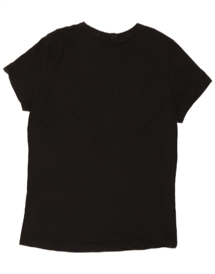 Γυναικείο γραφικό μπλουζάκι Puma Top UK 12 Medium Black