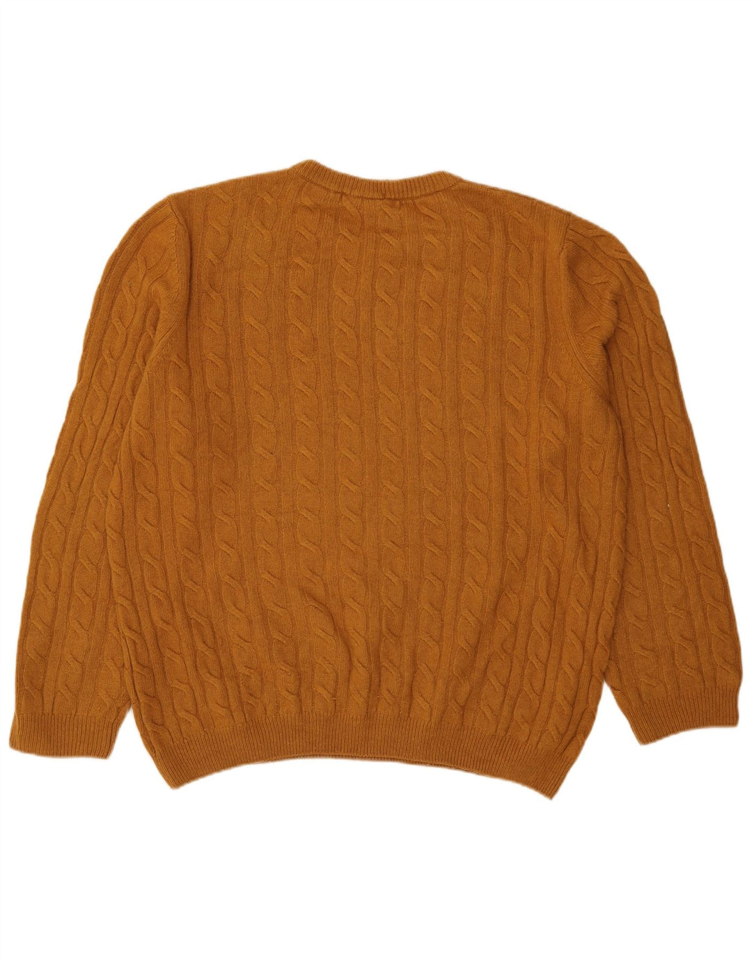 Ανδρικό πουλόβερ Timberland Crew Neck Jumper από μεγάλο καφέ μαλλί