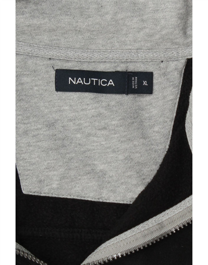 Ανδρικό φούτερ Nautica με φερμουάρ Jumper XL Μαύρο