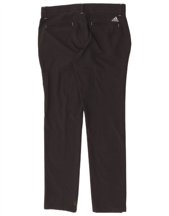 Ανδρικό παντελόνι Chino Adidas Slim W32 L32 Μαύρο πολυεστέρα