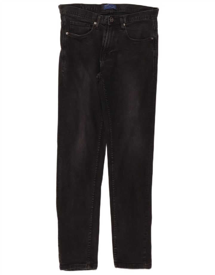 Zara Ανδρικό Slim Jeans EU 38 Small W30 L31 Μαύρο βαμβακερό