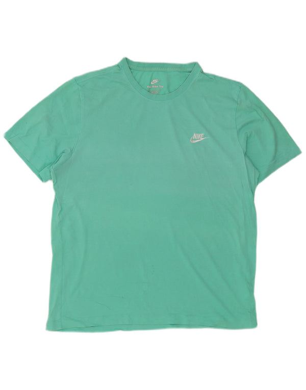 Ανδρικό T-Shirt Nike Top XL Τυρκουάζ βαμβακερό