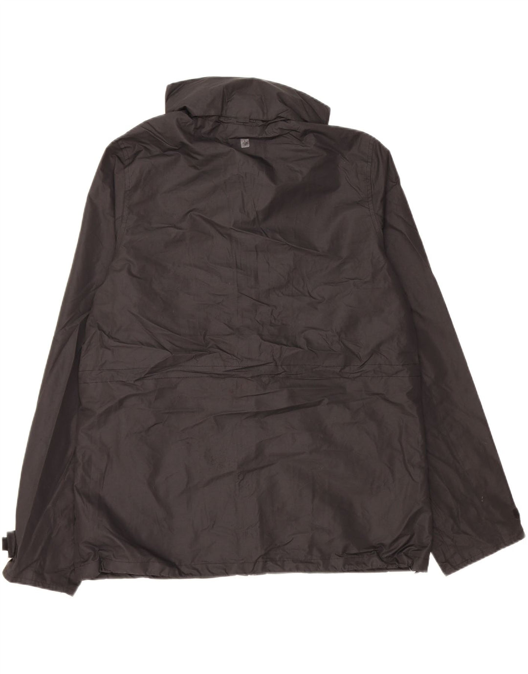 Mountain Warehouse Γυναικείο μπουφάν βροχής με κουκούλα UK 14 Large Black Polyester