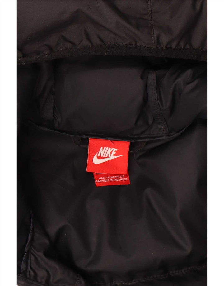 Ανδρικό μπουφάν Nike με κουκούλα UK 38 Medium Black