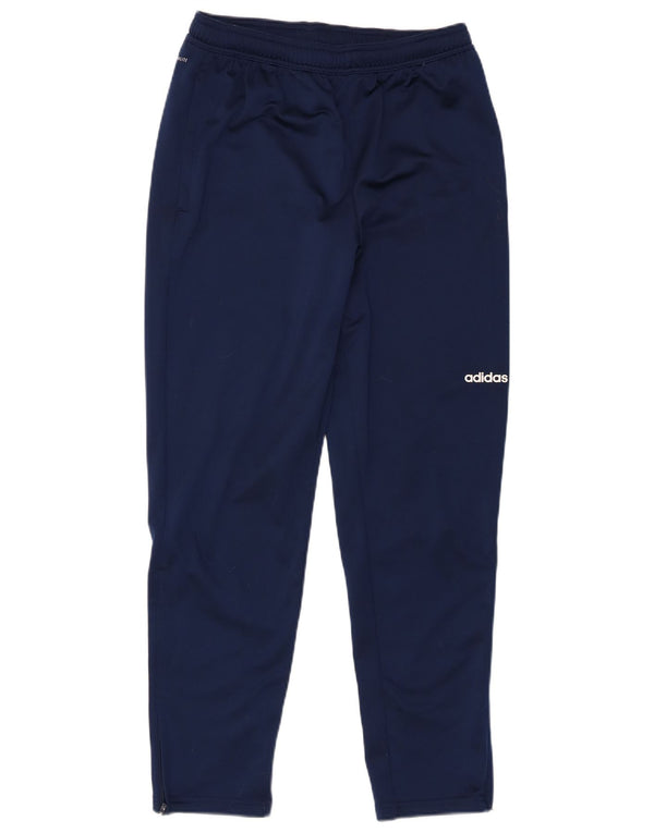 Παντελόνι αθλητικής φόρμας Adidas Boys Climalite 13-14 ετών Navy Blue Polyester
